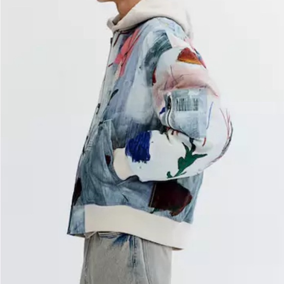 Hm Basquiat loose fit bomber jacket med - Picture 3 of 10